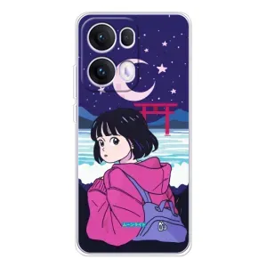 Чехол с персонажами АНИМЕ на OPPO Reno 13 Pro 5G (Синобу Миякэ)