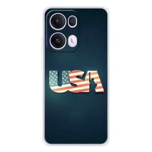 Чохол Прапор USA для OPPO Reno 13 Pro 5G (USA)
