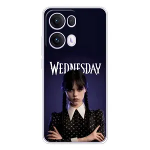 Чехлы с принтом Уэнсдей на OPPO Reno 13 Pro 5G (Wednesdey)