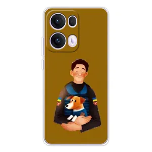 Чехол с принтом для OPPO Reno 13 Pro 5G (ЗСУ Патрон)