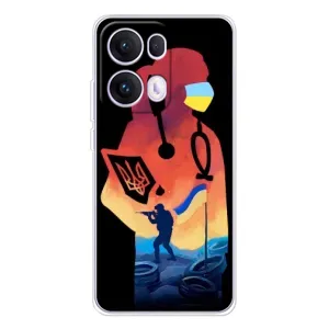 ЗСУ Чехлы (TPU) для OPPO Reno 13 Pro 5G (ЗСУ Врач)