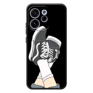 Чехол с Прикольным принтом на OPPO Reno 15 F (Кеды)