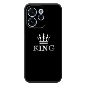 Чехол (Корона на чёрном фоне) для ОППО Рено 15 Ф (KING)