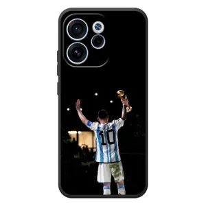 Чехлы Лео Месси Аргентина для OPPO Reno 15 F (Лео Чемпион)