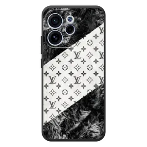 Чохол Стиль Louis Vuitton на OPPO Reno 15 F (LV на білому)