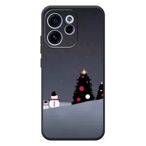 Чехлы на Новый Год OPPO Reno 15 F (Снеговички)