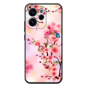 Чохол з картинкою Сакури на OPPO Reno 15 FS (Метелики на сакурі)