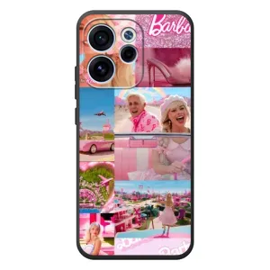 Силиконовый Чехол Барби Фильм на OPPO Reno 15 FS (Барби стиль)
