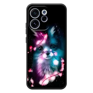 Чехол с Лисичкой для OPPO Reno 15 FS (Черная Лиса)