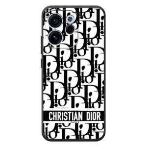 Чохол (Dior, Prada, YSL, Chanel) для OPPO Reno 15 FS (Christian Dior)