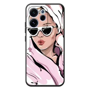 Чохол з картинкою Модні Дівчата OPPO Reno 15 FS (Дівчина в халаті)