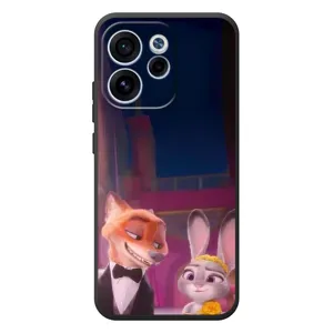 Силиконовый чехол с принтом Зоотрополіс для OPPO Reno 15 FS (Главные герои)