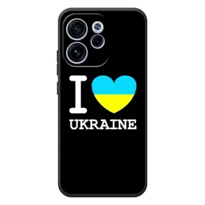 Чехол с Украинской символикой на ОППО Рено 15 ФС (I Love Ukraine)