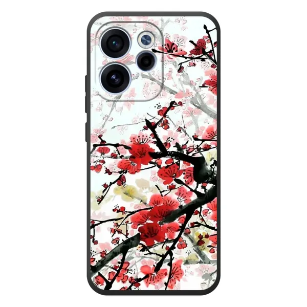 Чехол с рисунком «Красивая Сакура» для OPPO Reno 15 FS Чехол с рисунком «Красивая Сакура» для OPPO Reno 15 FS