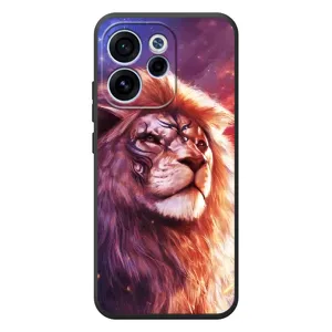 Чехол с картинкой на OPPO Reno 15 FS (Красочный ЛЕВ)