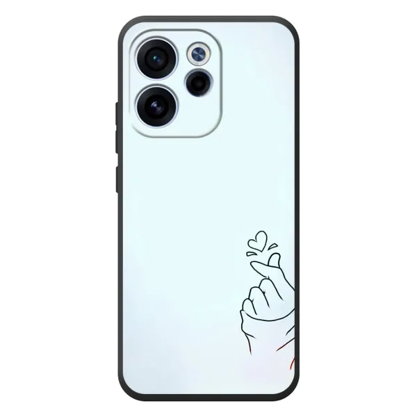 Чехол с рисунком «Сердце на голубом» для OPPO Reno 15 FS Чехол с рисунком «Сердце на голубом» для OPPO Reno 15 FS
