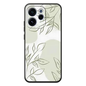 Чохол квітковий дизайн для OPPO Reno 15 FS (Зелений дизайн)