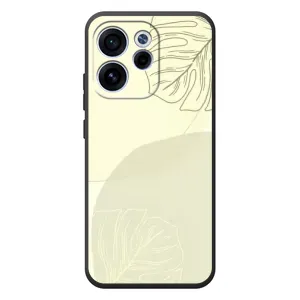 Чохол квітковий дизайн для OPPO Reno 15 FS (Зелений фон)