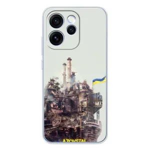 Чехлы на военную тематику для OPPO Reno 15 Pro (Азовсталь)