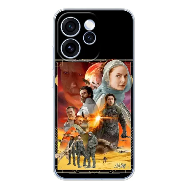 Чехол с рисунком «Д Ю Н А» для OPPO Reno 15 Pro