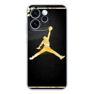 Силиконовый Чехол Nike Air Jordan на ОППО Рено 15 Про (Джордан 23)
