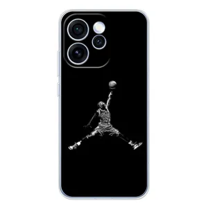 Силиконовый Чехол Nike Air Jordan на ОППО Рено 15 Про (Джордан)