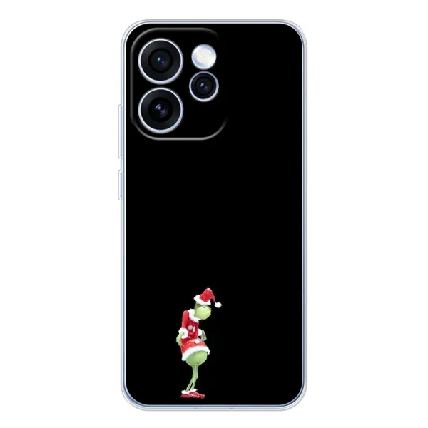 Чехол с рисунком «Гринч на чорном» для OPPO Reno 15 Pro Чехол с рисунком «Гринч на чорном» для OPPO Reno 15 Pro