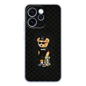 Чехлы Мишка Тедди для ОППО Рено 15 Про (GUCCI Teddy)