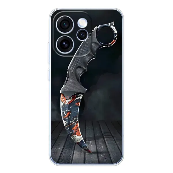 Чехол с рисунком «Кинжал КС ГО» для OPPO Reno 15 Pro Чехол с рисунком «Кинжал КС ГО» для OPPO Reno 15 Pro
