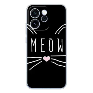 Бампер с изображением Котиков для ОППО Рено 15 Про (КОТИК MEOW)