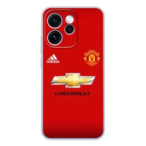 Силиконовые Чехлы принт Футбол на OPPO Reno 15 Pro (Man United)