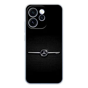 Силиконовый бампер с картинкой машины на OPPO Reno 15 Pro (Mercedes)