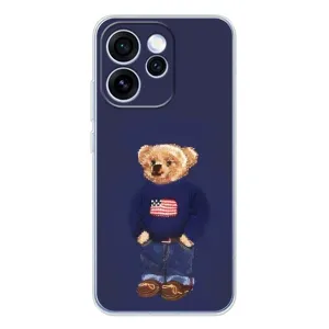 Чехлы Мишка Тедди для ОППО Рено 15 Про (Мишка USA)