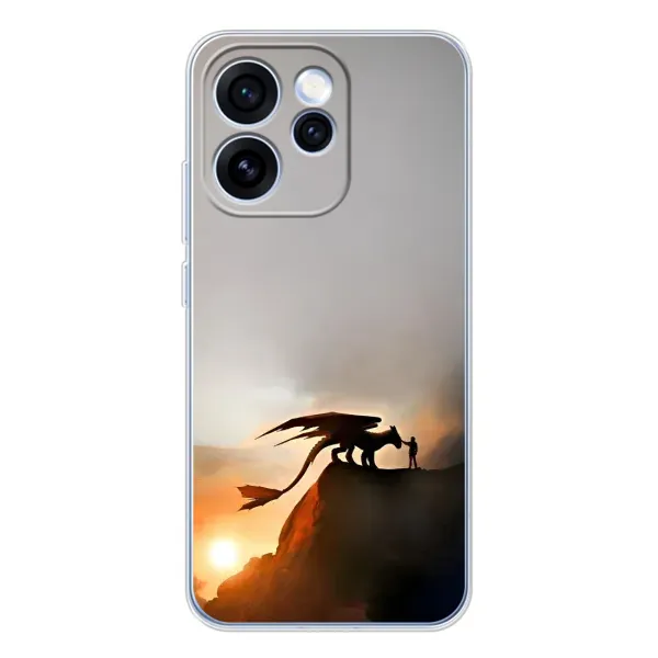 Чехол с рисунком «Мультиик Беззубик» для OPPO Reno 15 Pro Чехол с рисунком «Мультиик Беззубик» для OPPO Reno 15 Pro