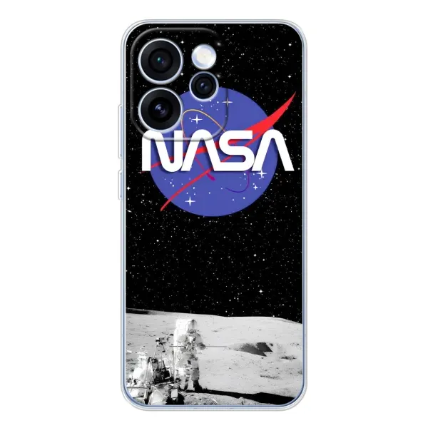 Чехол с рисунком «Nasa на луне» для OPPO Reno 15 Pro