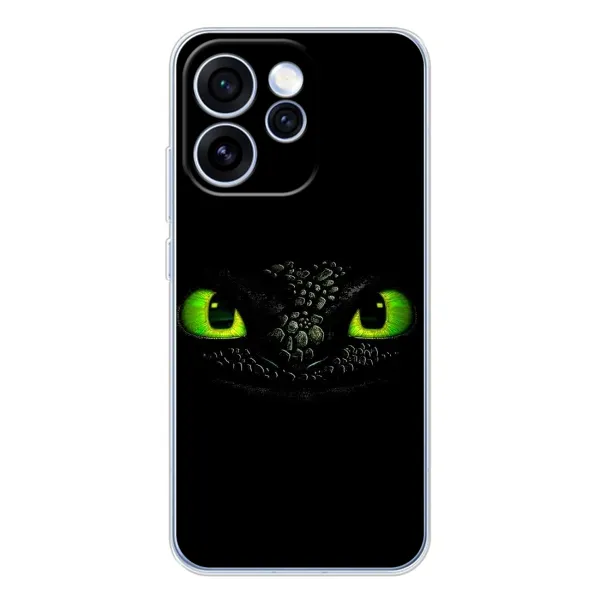 Чехол с рисунком «Глаза Беззубика» для OPPO Reno 15 Pro Чехол с рисунком «Глаза Беззубика» для OPPO Reno 15 Pro