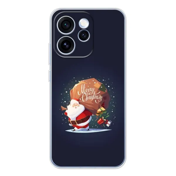 Чехол с рисунком «Подарки от Санты» для OPPO Reno 15 Pro