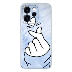 Чехлы (Знак сердечка) на OPPO Reno 15 Pro (Сердечка знак)