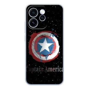 Чехол с Щитом Капитана Америки на OPPO Reno 15 Pro (Щит Капитана)
