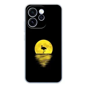 Летний Чехол на OPPO Reno 15 Pro (Желтый Закат)