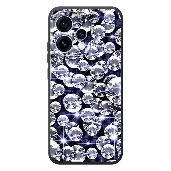 Чехол с рисунком «Бриллианты» для OPPO Reno 15 Чехол с рисунком «Бриллианты» для OPPO Reno 15