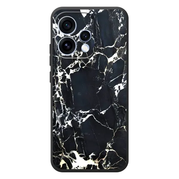 Чехол с рисунком «Чёрный мрамор» для OPPO Reno 15 Чехол с рисунком «Чёрный мрамор» для OPPO Reno 15