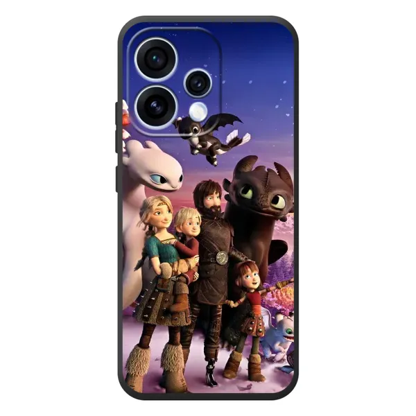 Чехол с рисунком «Герои дракона» для OPPO Reno 15 Чехол с рисунком «Герои дракона» для OPPO Reno 15