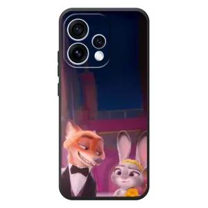 Силиконовый чехол с принтом Зоотрополіс для OPPO Reno 15 (Главные герои)