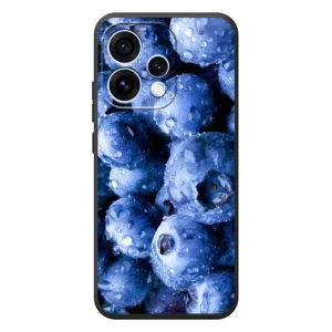 Чехол с изображением вкусной еды для OPPO Reno 15 (Голубика)