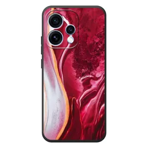 Чохли з тематикою "Мрамор" на
OPPO Рено 15 (Червоний мрамор)