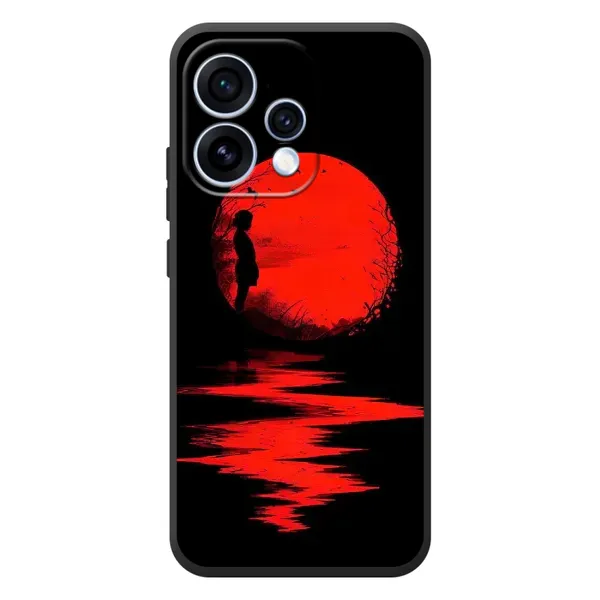 Чехол с рисунком «Красный Закат» для OPPO Reno 15 Чехол с рисунком «Красный Закат» для OPPO Reno 15