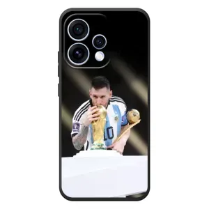 Чехлы Лео Месси Аргентина для OPPO Reno 15 (Кубок Мира)