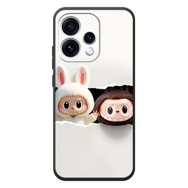 Чехол с рисунком «Фигурки Labubu» для OPPO Reno 15 Чехол с рисунком «Фигурки Labubu» для OPPO Reno 15
