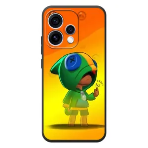 Чехол Бравл Старс для OPPO Reno 15 (LEON в кофте)